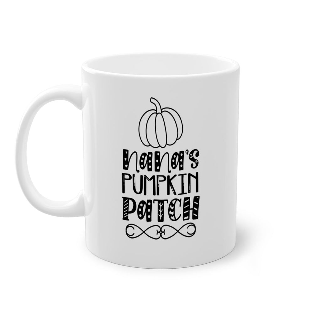 Nana s Pumpkin Patch 439#- fall-Mug / Coffee Cup