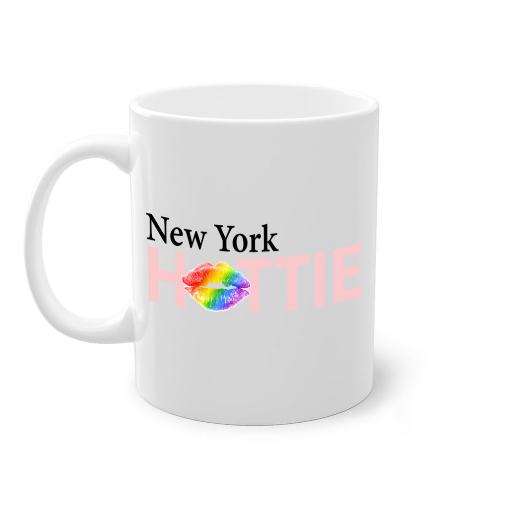 New York Hottie with rainbow lips 32#- Hottie Collection-Mug / Coffee Cup