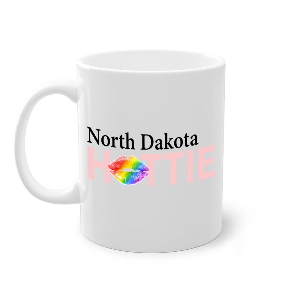 North Dakota Hottie with rainbow lips 34#- Hottie Collection-Mug / Coffee Cup