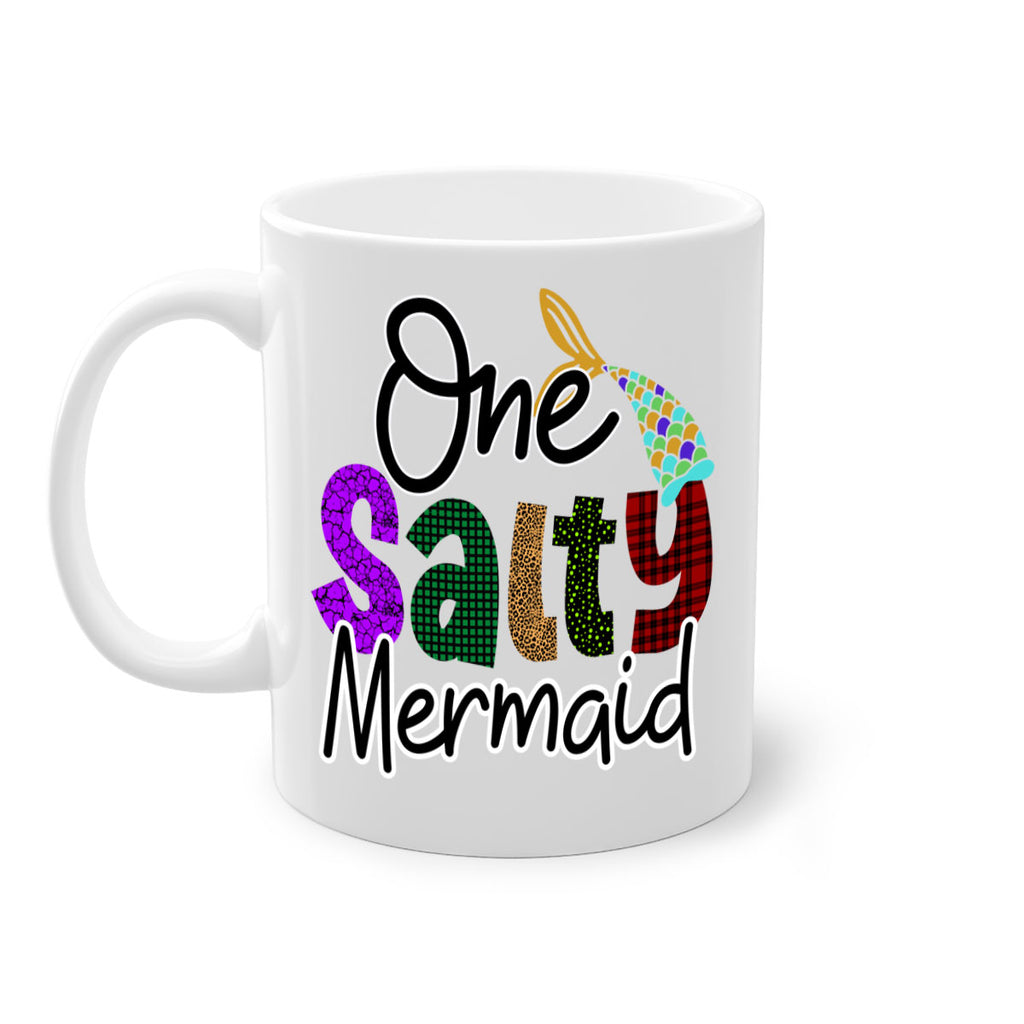 One Salty Mermaid 526#- mermaid-Mug / Coffee Cup