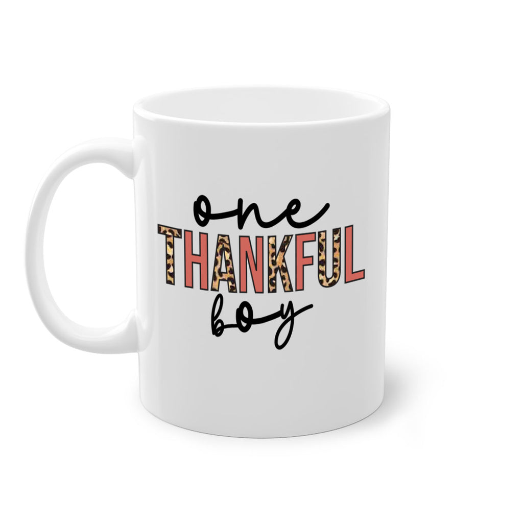 One thankful boy 462#- fall-Mug / Coffee Cup
