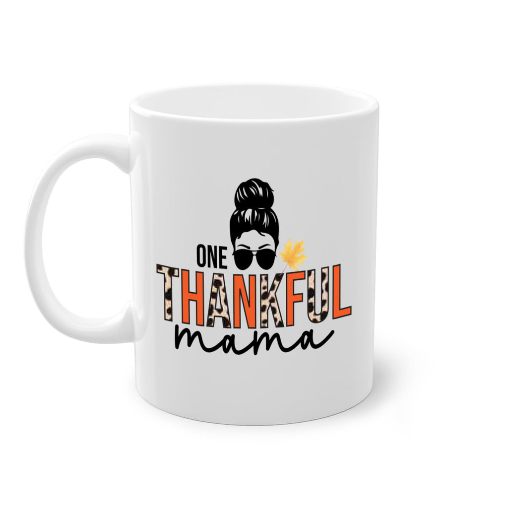 One thankful mama 463#- fall-Mug / Coffee Cup