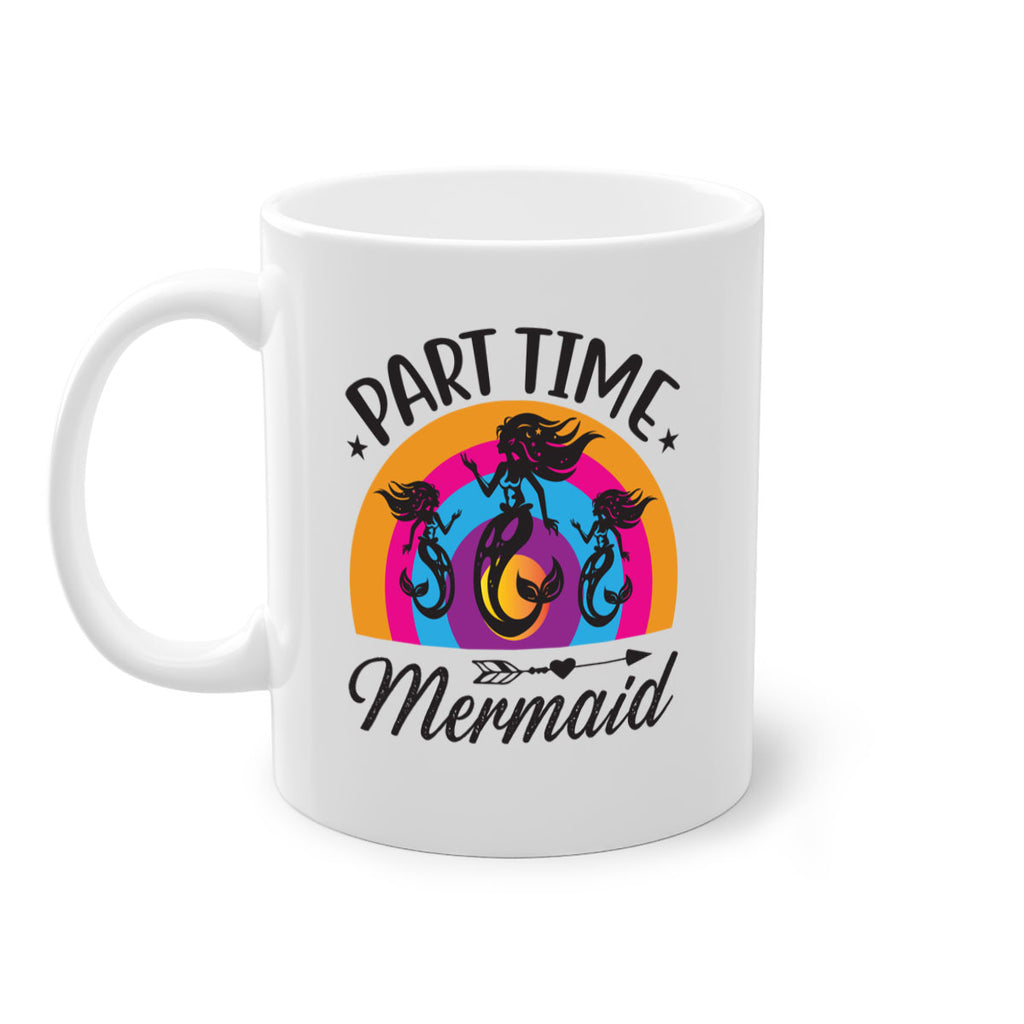 Part time mermaid 534#- mermaid-Mug / Coffee Cup