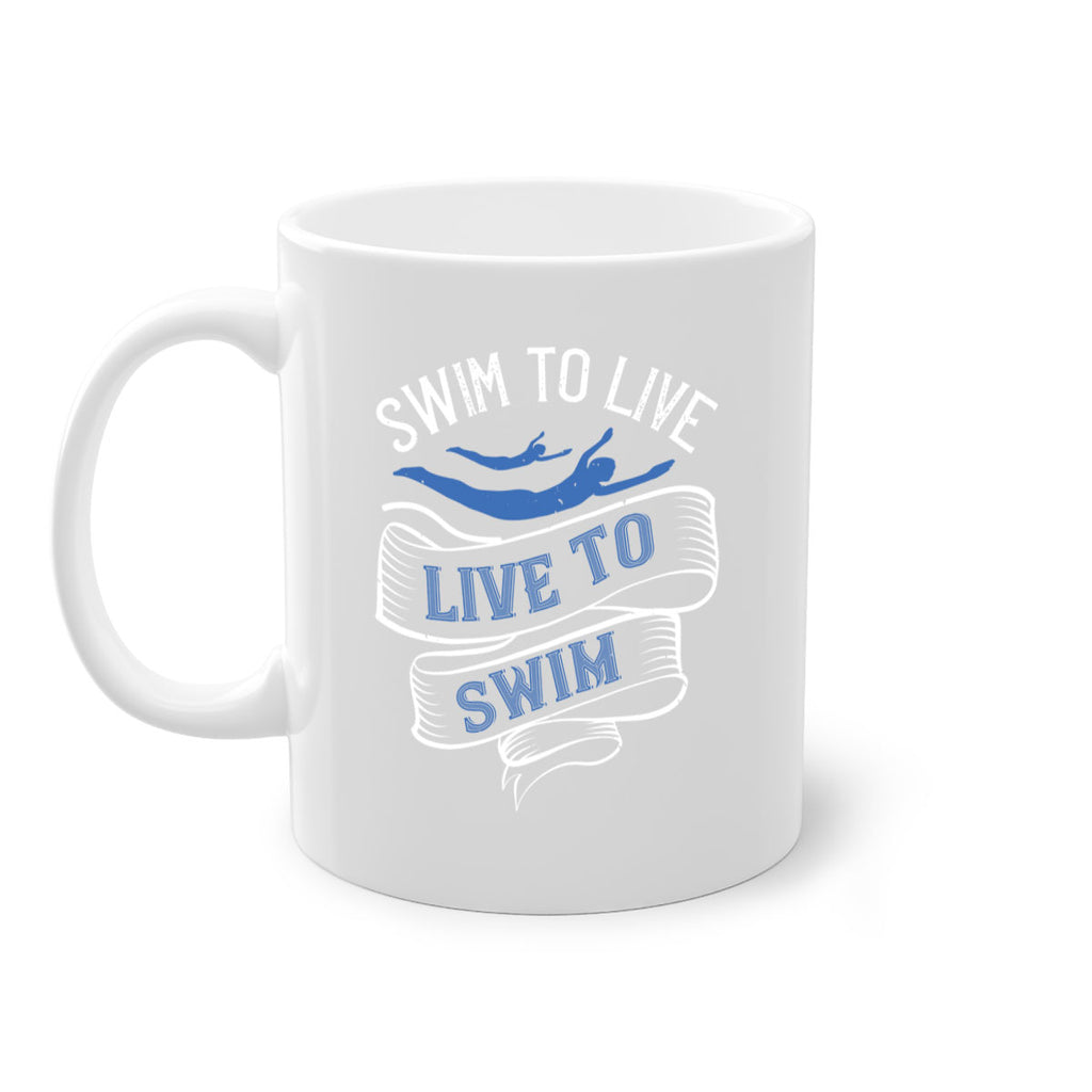 Swim to LiveLive to Swim 384#- swimming-Mug / Coffee Cup