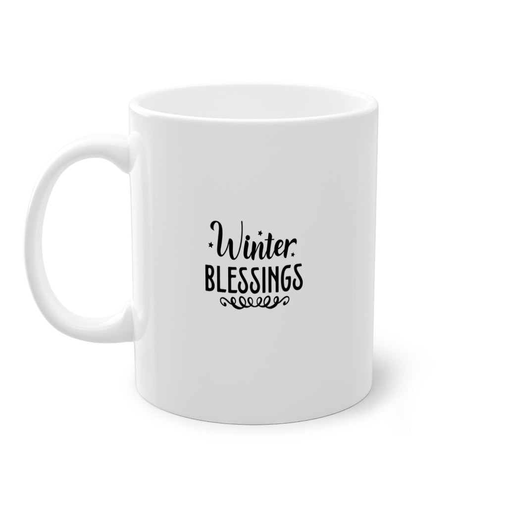 Winter Blessings 490#- winter-Mug / Coffee Cup