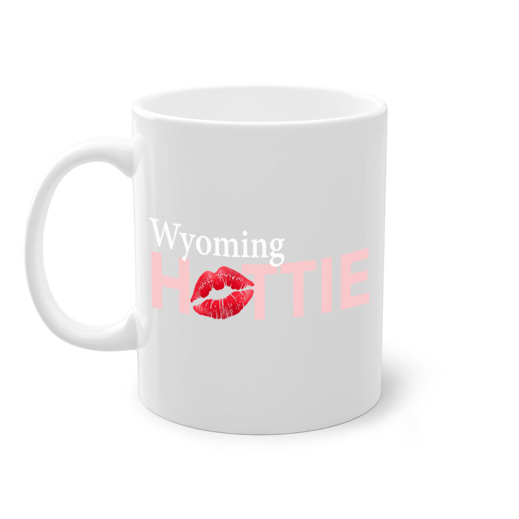 Wyoming Hottie With Red Lips 104#- Hottie Collection-Mug / Coffee Cup