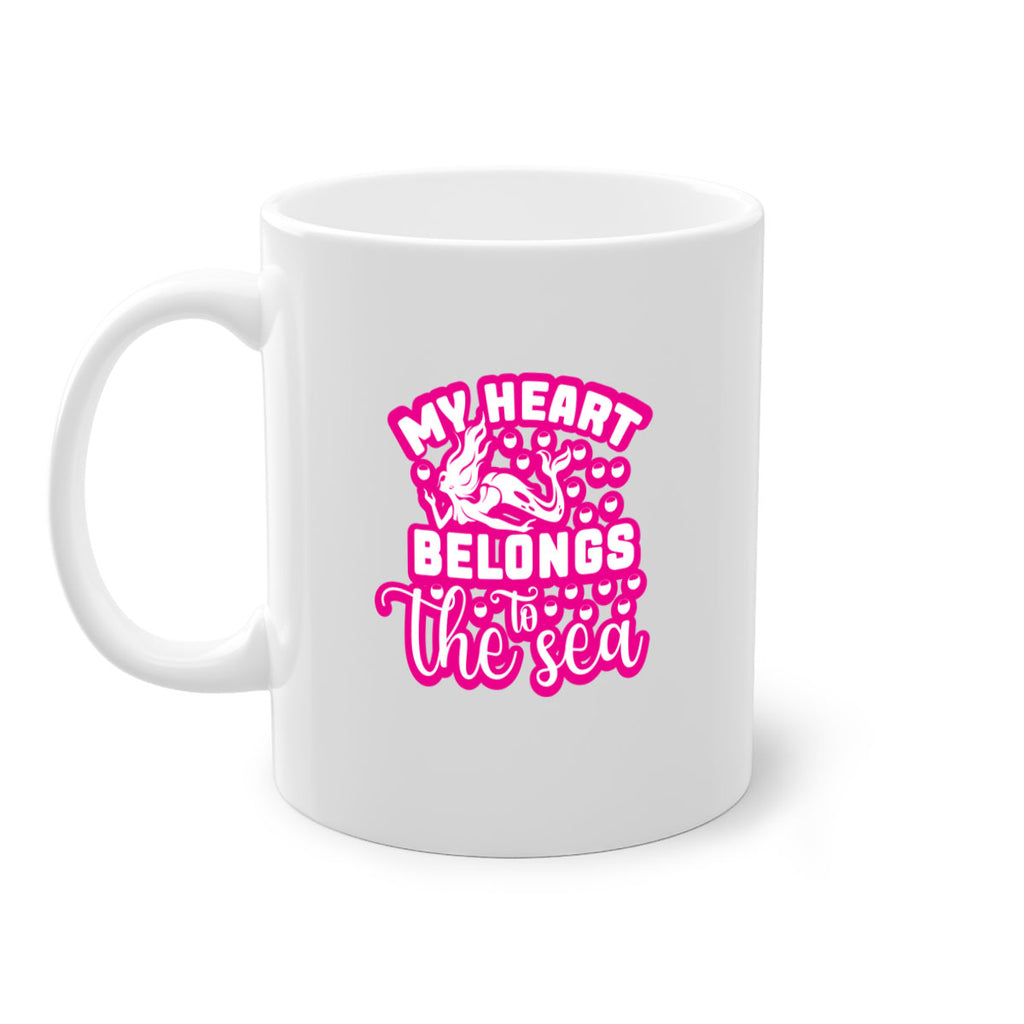 my heart belongs to the sea 515#- mermaid-Mug / Coffee Cup
