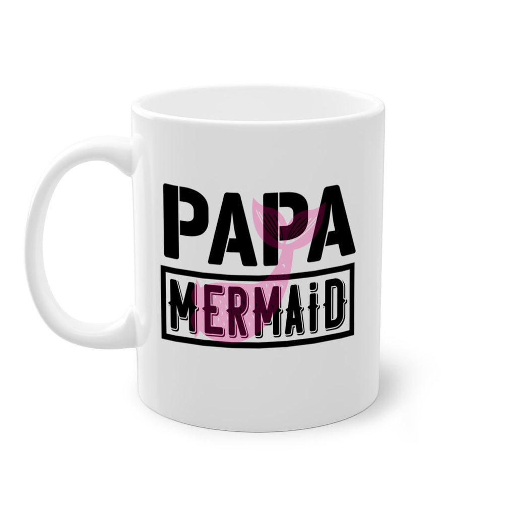 papa mermaid 533#- mermaid-Mug / Coffee Cup