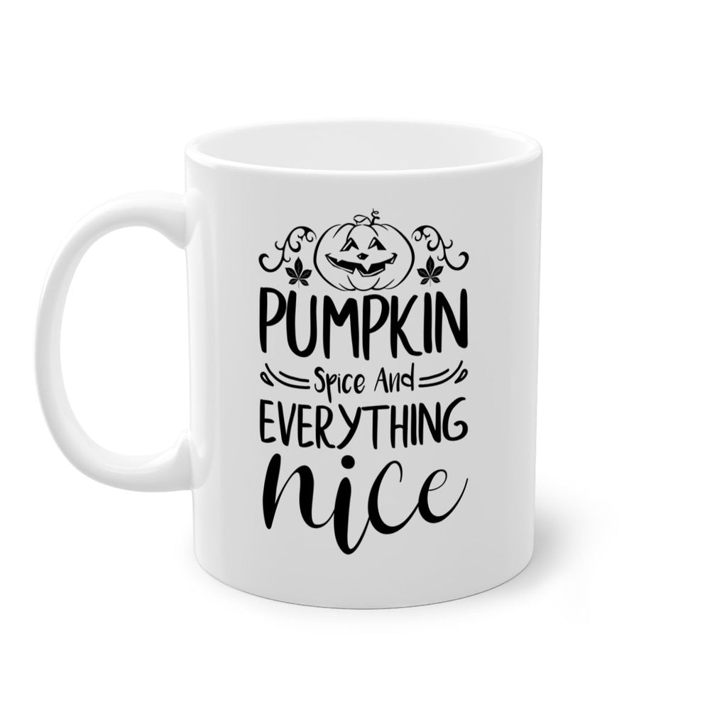 pumpkin spice and everything nice 542#- fall-Mug / Coffee Cup