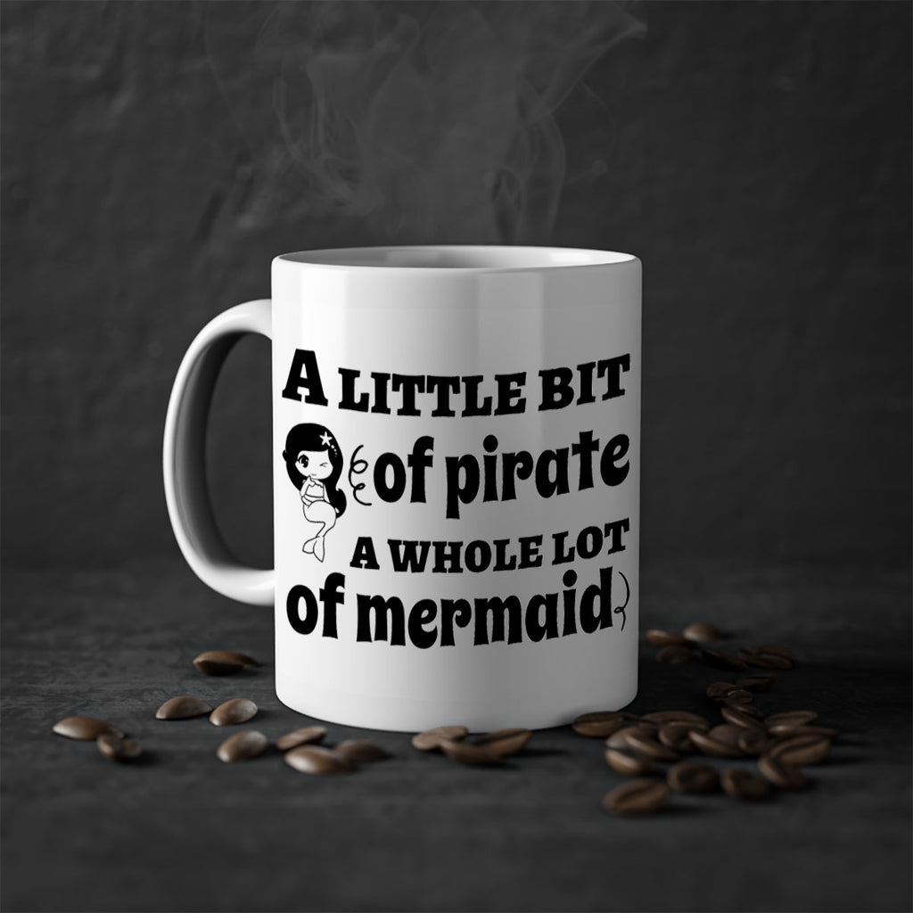 A little bit of pirate 10#- mermaid-Mug / Coffee Cup