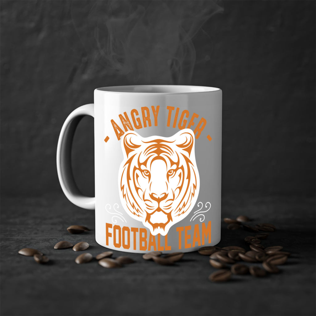 Angry tiger 1459#- football-Mug / Coffee Cup