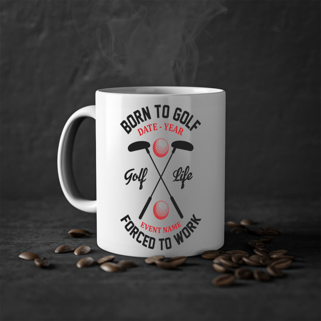 Born 1408#- golf-Mug / Coffee Cup