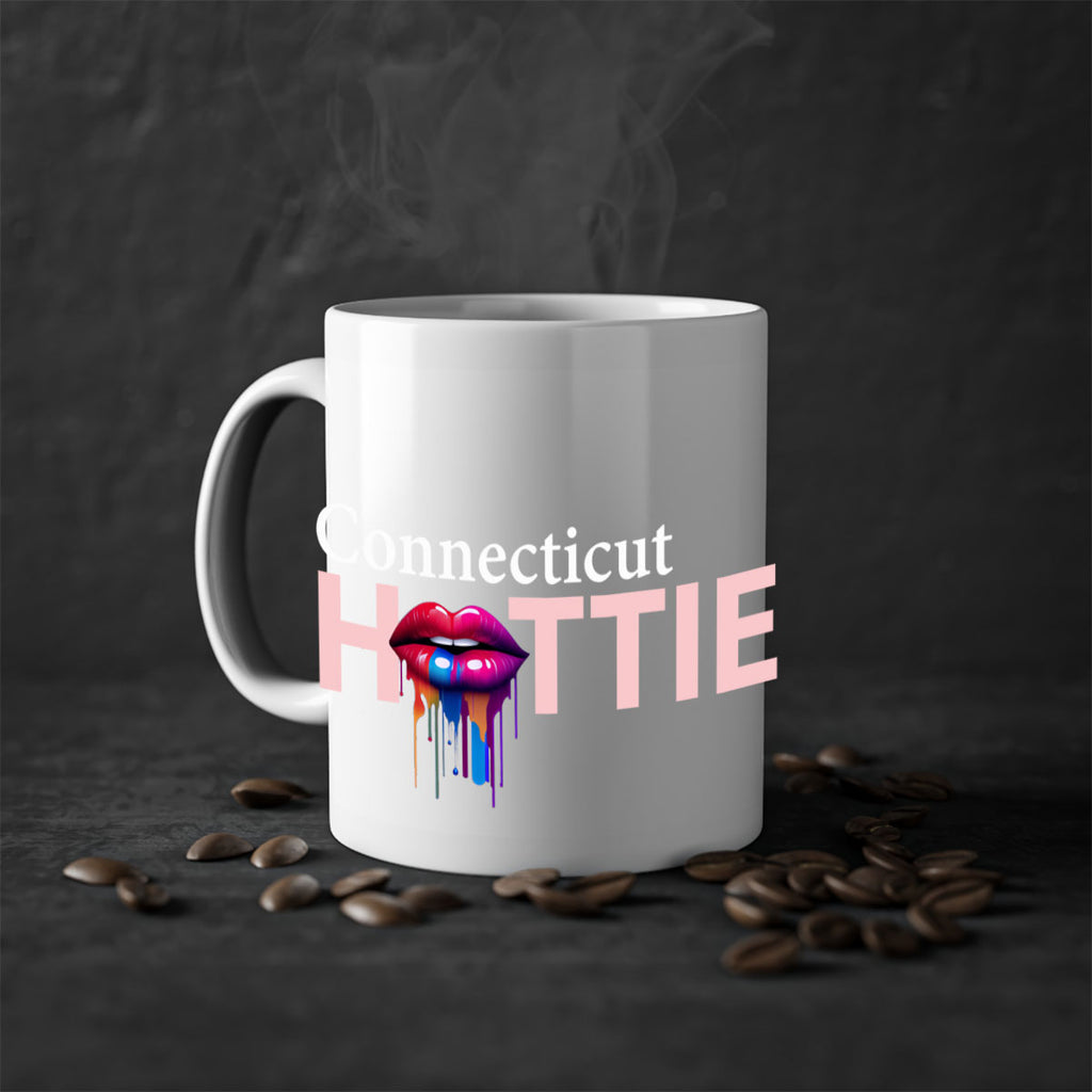 Connecticut Hottie with dripping lips 81#- Hottie Collection-Mug / Coffee Cup
