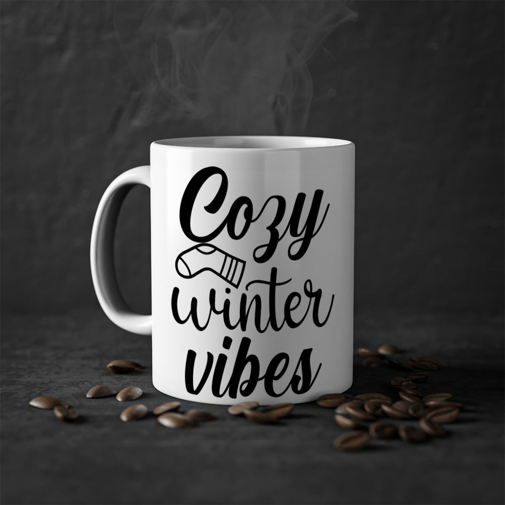 Cozy Winter Vibes 82#- winter-Mug / Coffee Cup