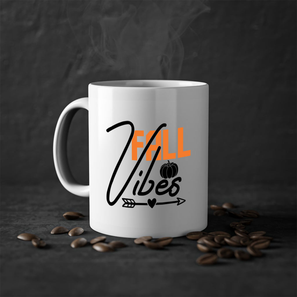 Fall Vibes 142#- fall-Mug / Coffee Cup