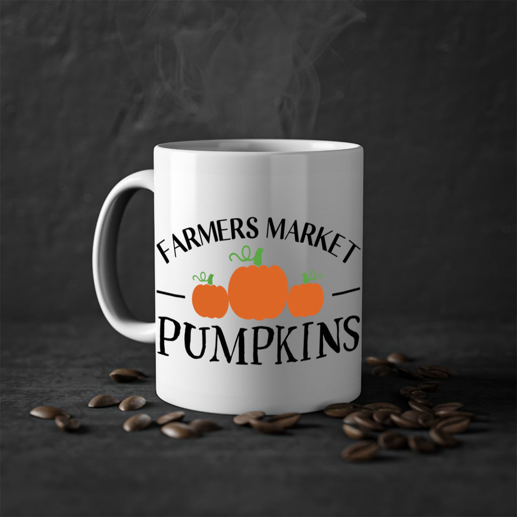 Farmers Market Pumpkins 178#- fall-Mug / Coffee Cup