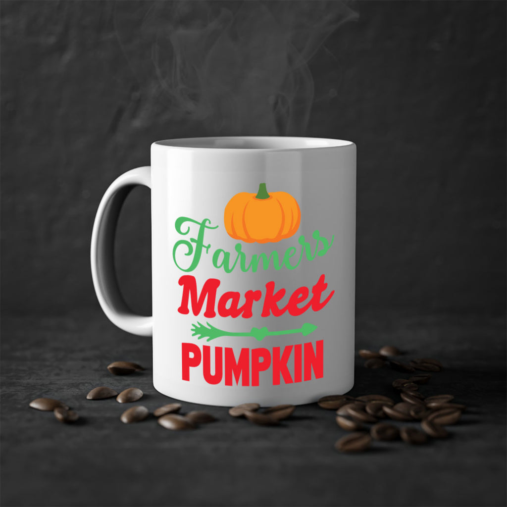 FarmersMarketPumpkin 180#- fall-Mug / Coffee Cup