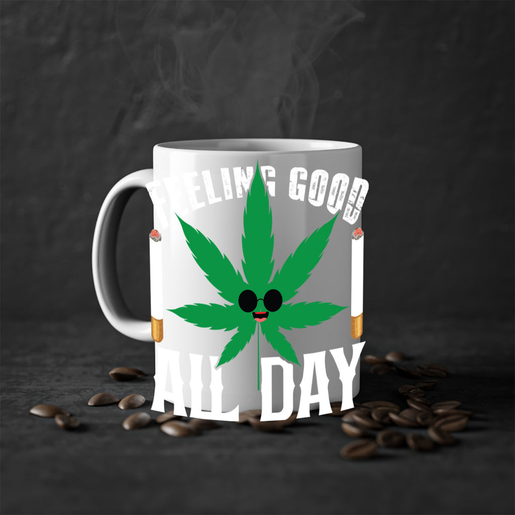 Feeling good all day 81#- marijuana-Mug / Coffee Cup