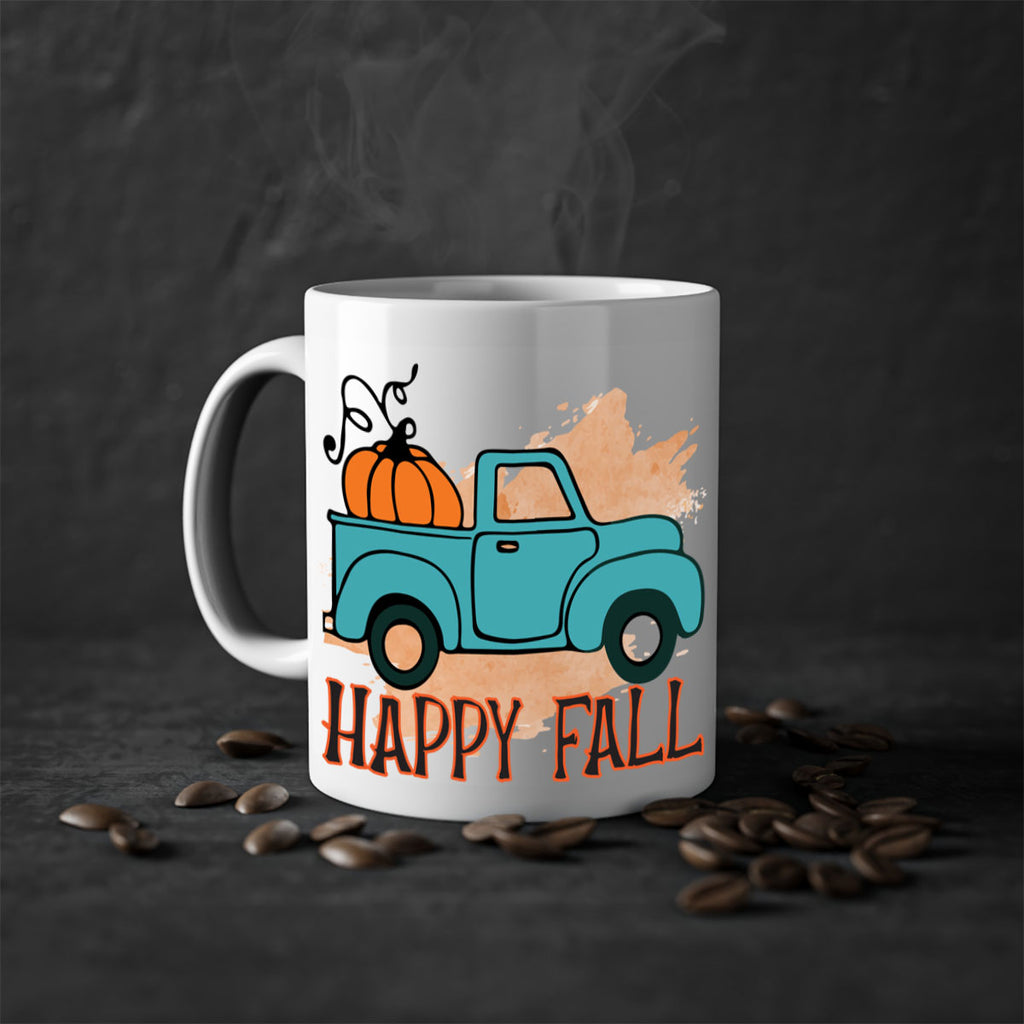 Happy Fall 220#- fall-Mug / Coffee Cup