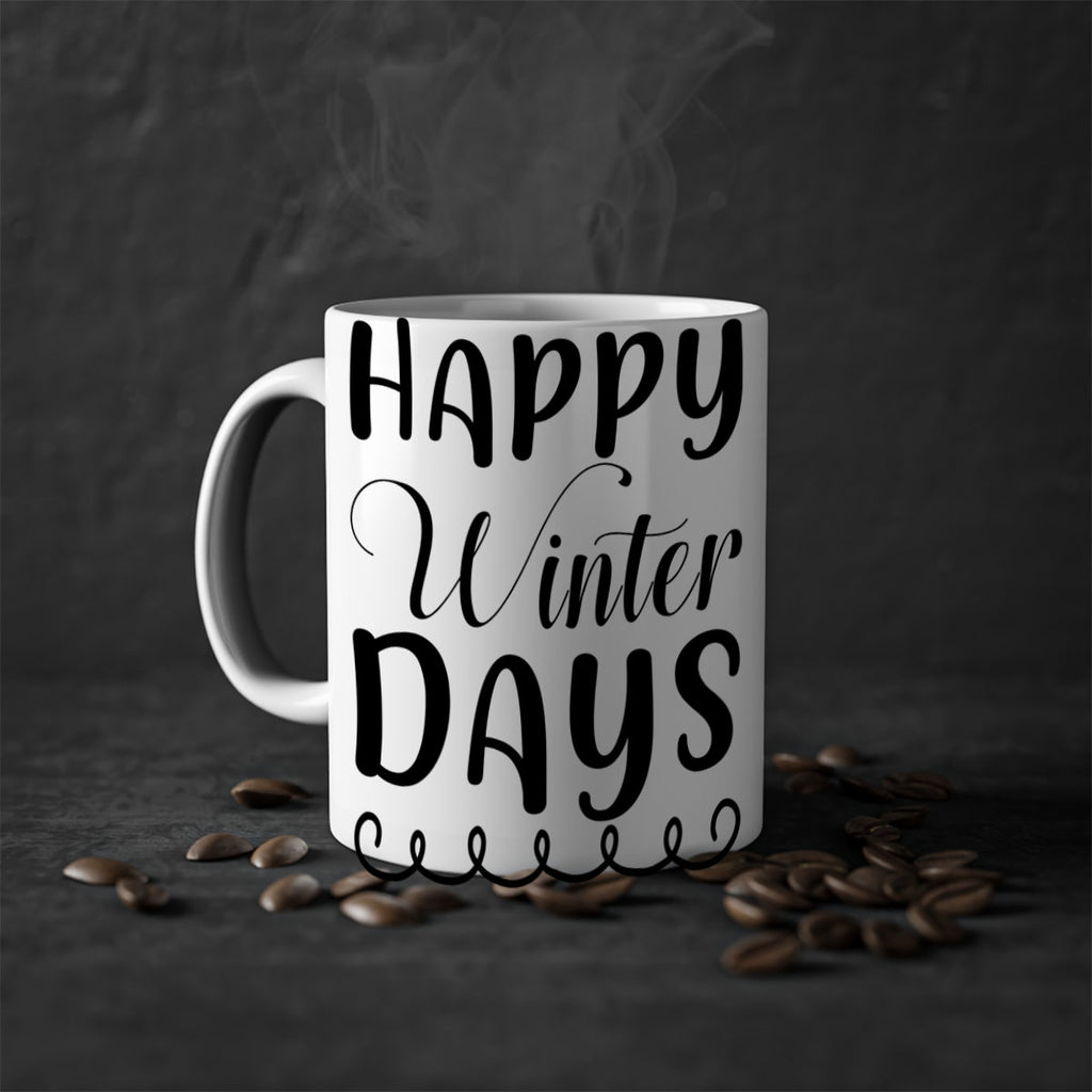 Happy Winter Days 139#- winter-Mug / Coffee Cup