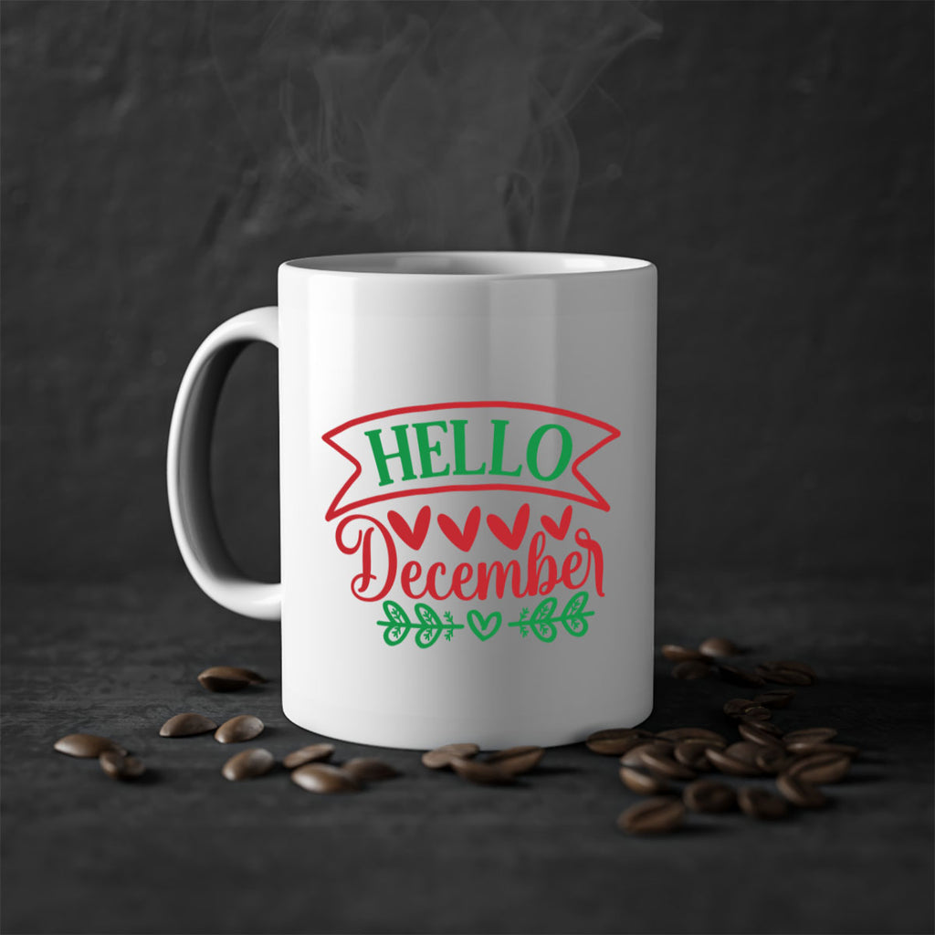Hello December 159#- winter-Mug / Coffee Cup