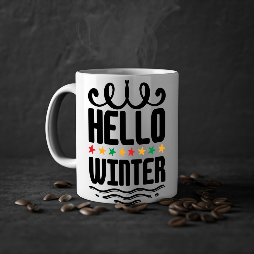 Hello Winter 185#- winter-Mug / Coffee Cup