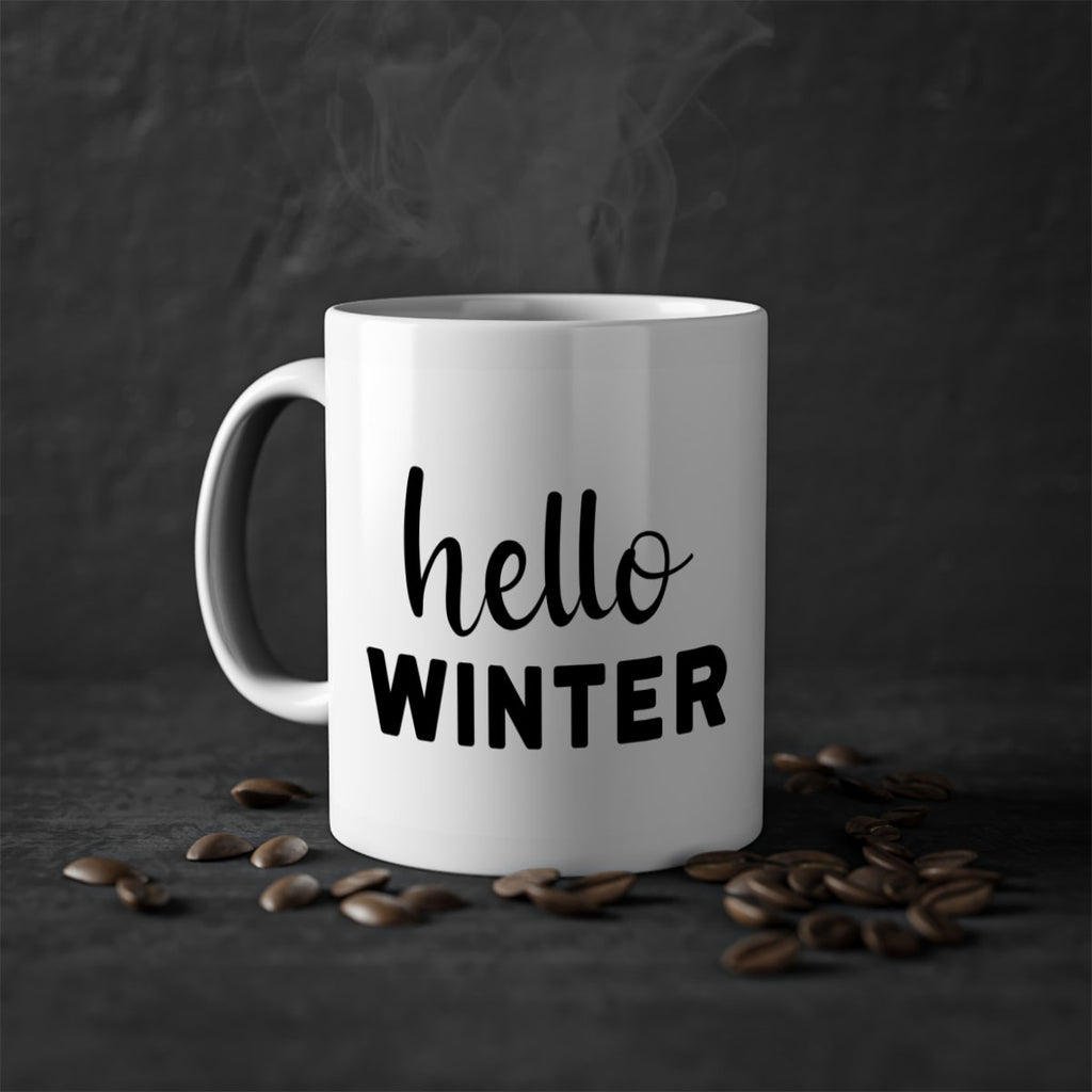 Hello Winter 186#- winter-Mug / Coffee Cup