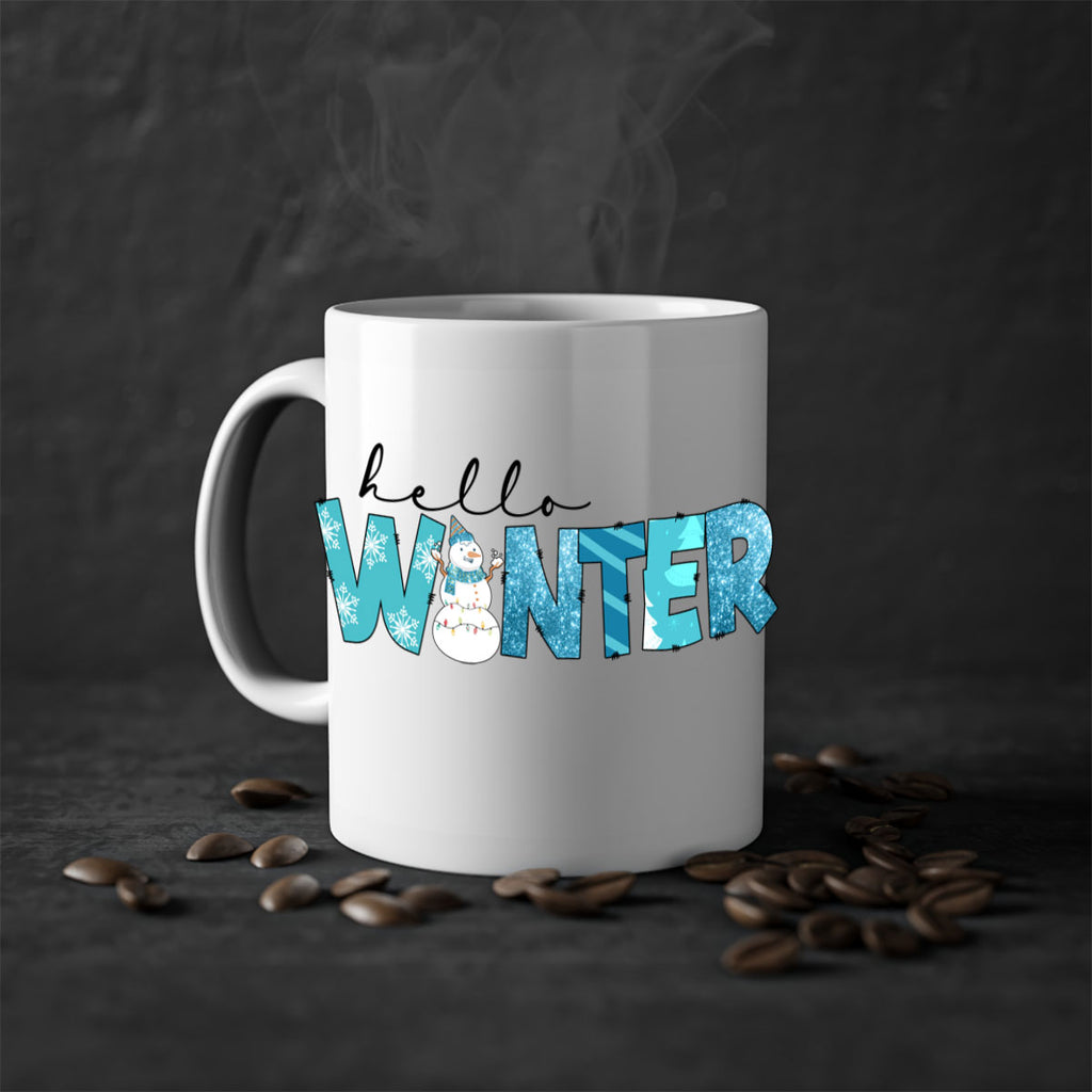 Hello Winter 188#- winter-Mug / Coffee Cup