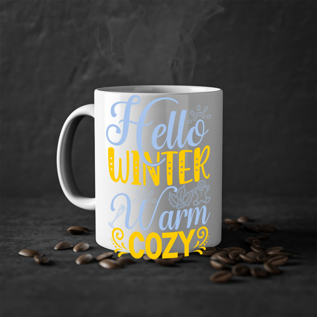 Hello winter warm cozy166#- winter-Mug / Coffee Cup