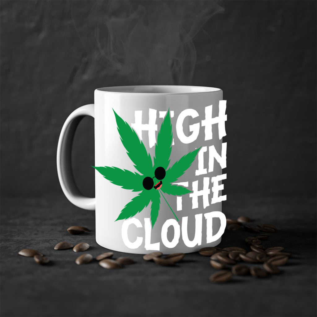 High in the cloud 114#- marijuana-Mug / Coffee Cup