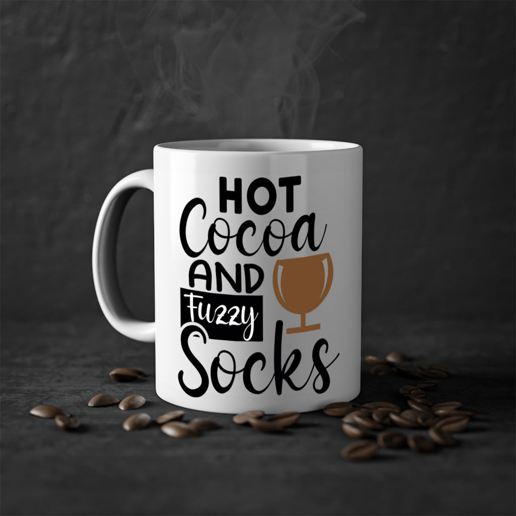 Hot Cocoa And Fuzzy Socks 218#- winter-Mug / Coffee Cup
