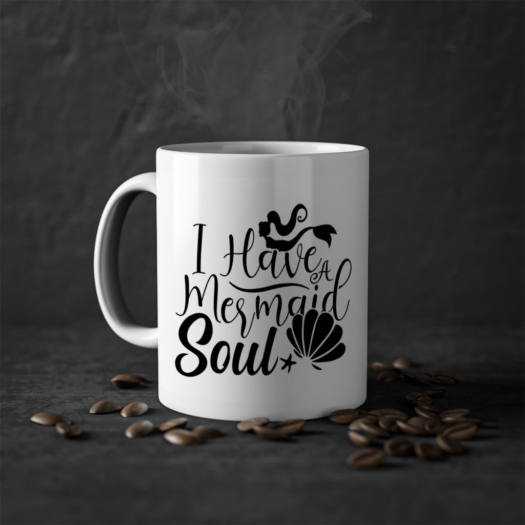 I Have A Mermaid Soul 209#- mermaid-Mug / Coffee Cup