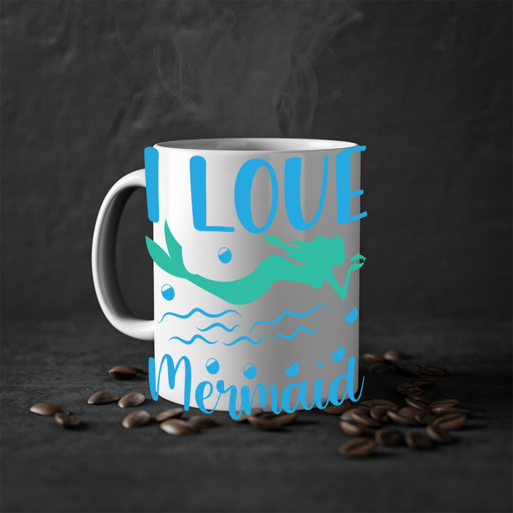 I Love Mermaid Design 231#- mermaid-Mug / Coffee Cup