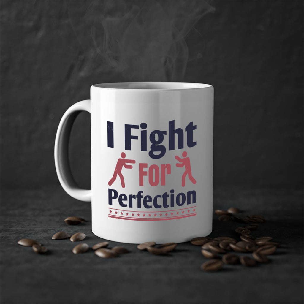 I fight for perfection 2246#- boxing-Mug / Coffee Cup