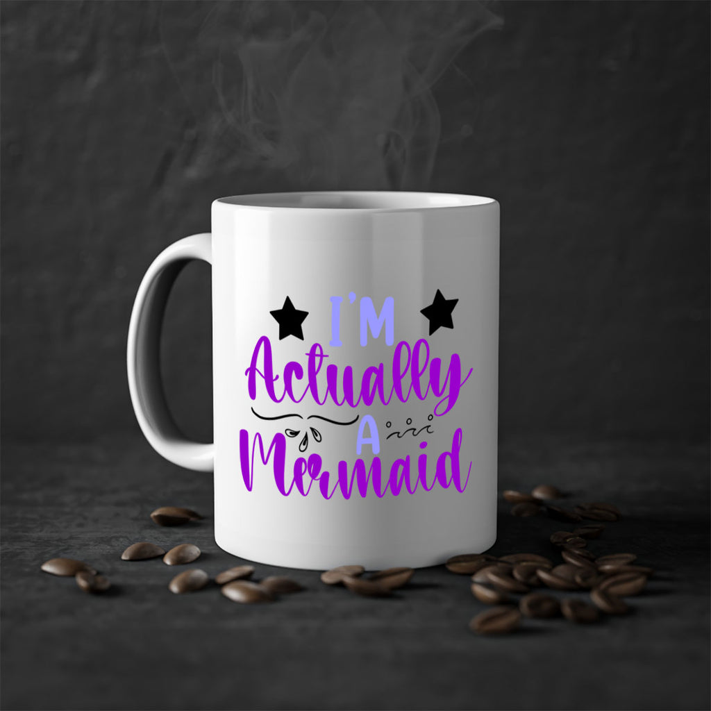 Im Actually A Mermaid246#- mermaid-Mug / Coffee Cup