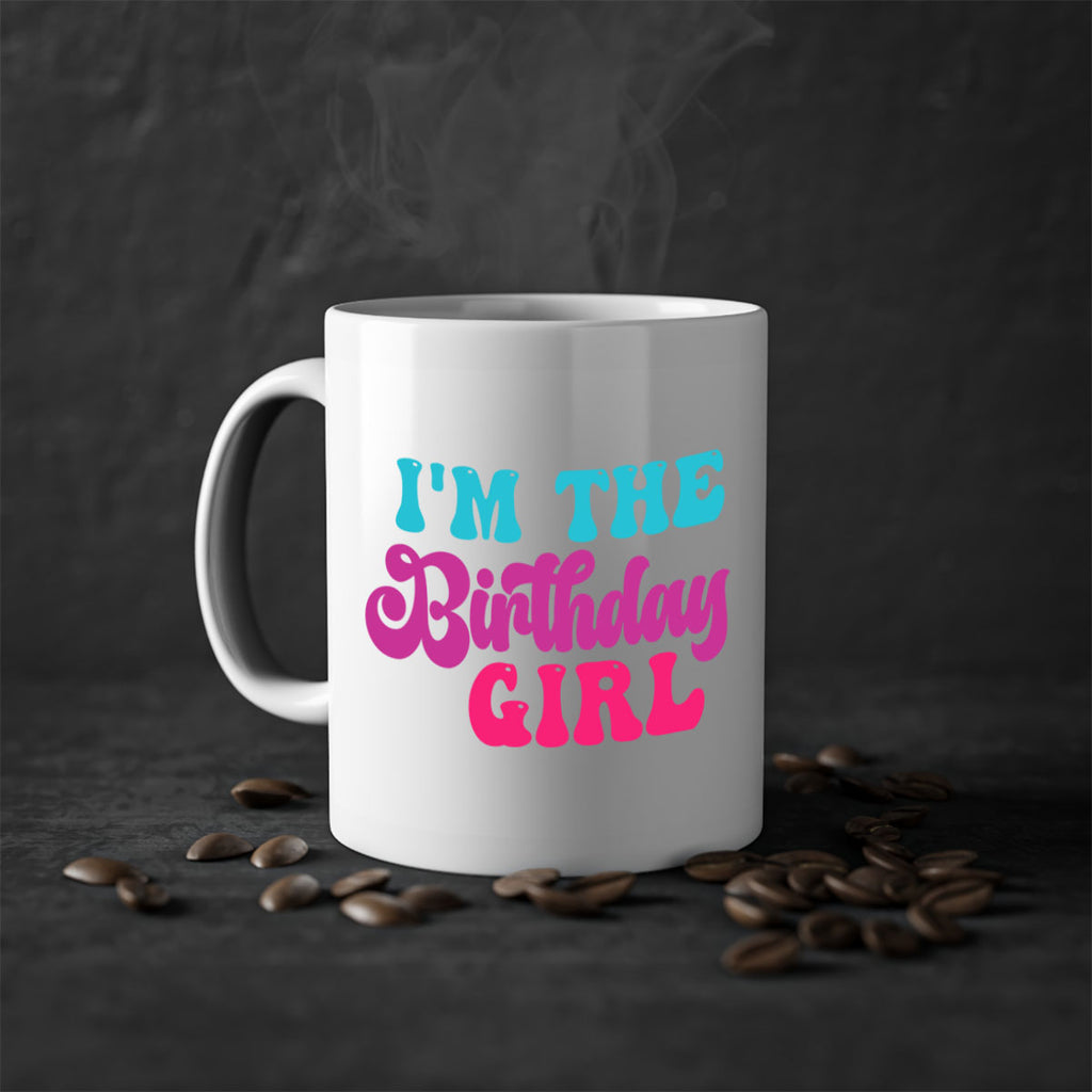 Im The Birthday Girl 225#- mermaid-Mug / Coffee Cup