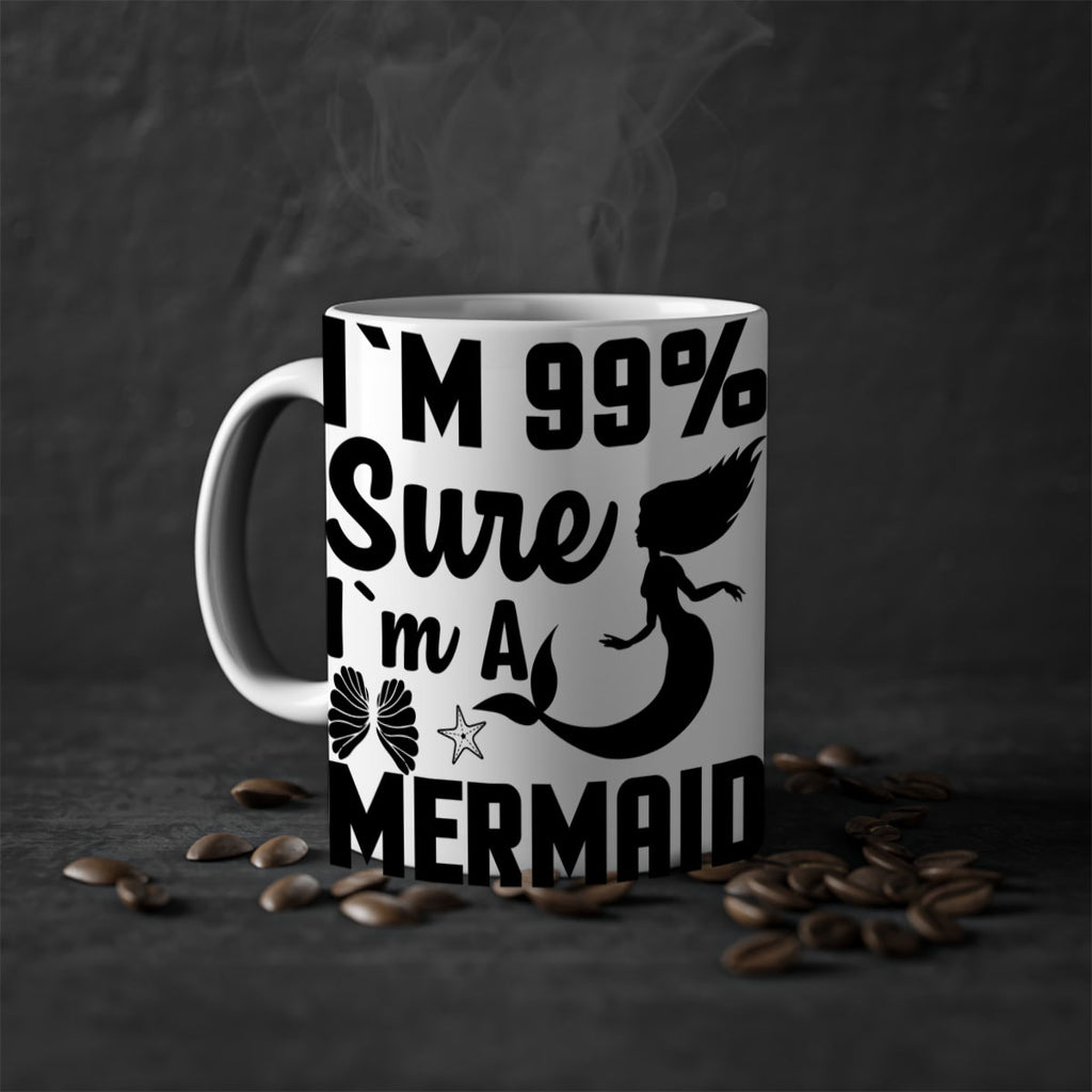Im sure im a 253#- mermaid-Mug / Coffee Cup