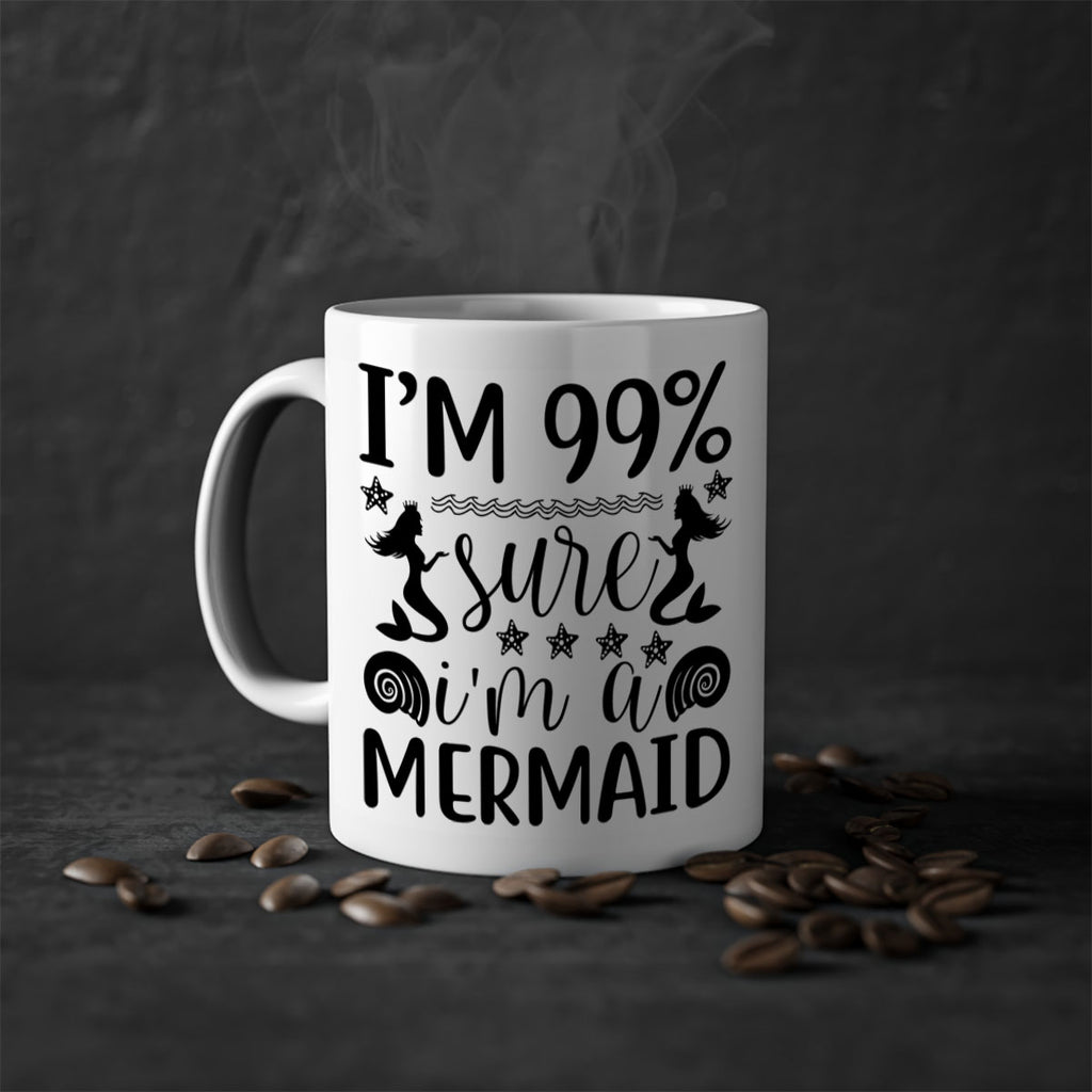 Im sure im a 254#- mermaid-Mug / Coffee Cup