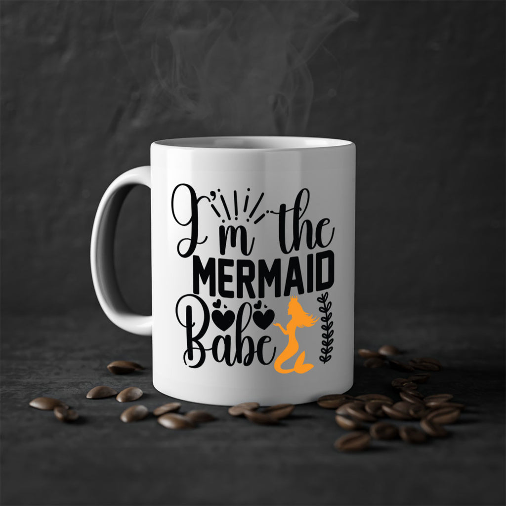 Im the Mermaid Babe 263#- mermaid-Mug / Coffee Cup