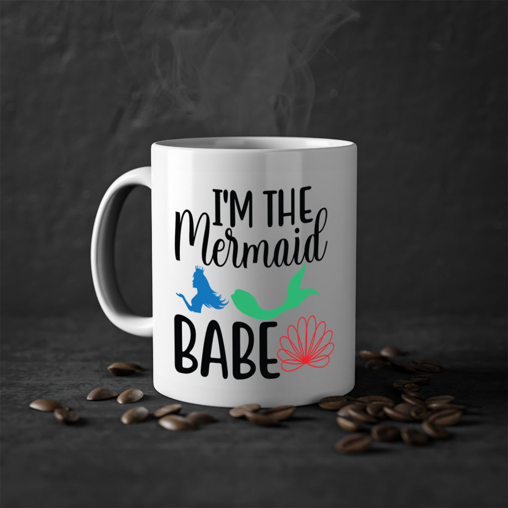 Im the Mermaid Babe 264#- mermaid-Mug / Coffee Cup