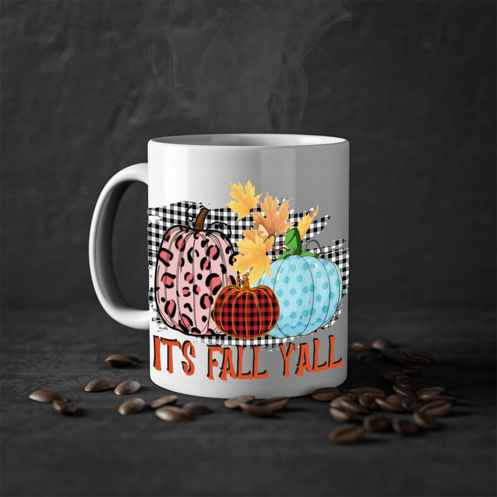 Its Fall Yall Design 371#- fall-Mug / Coffee Cup