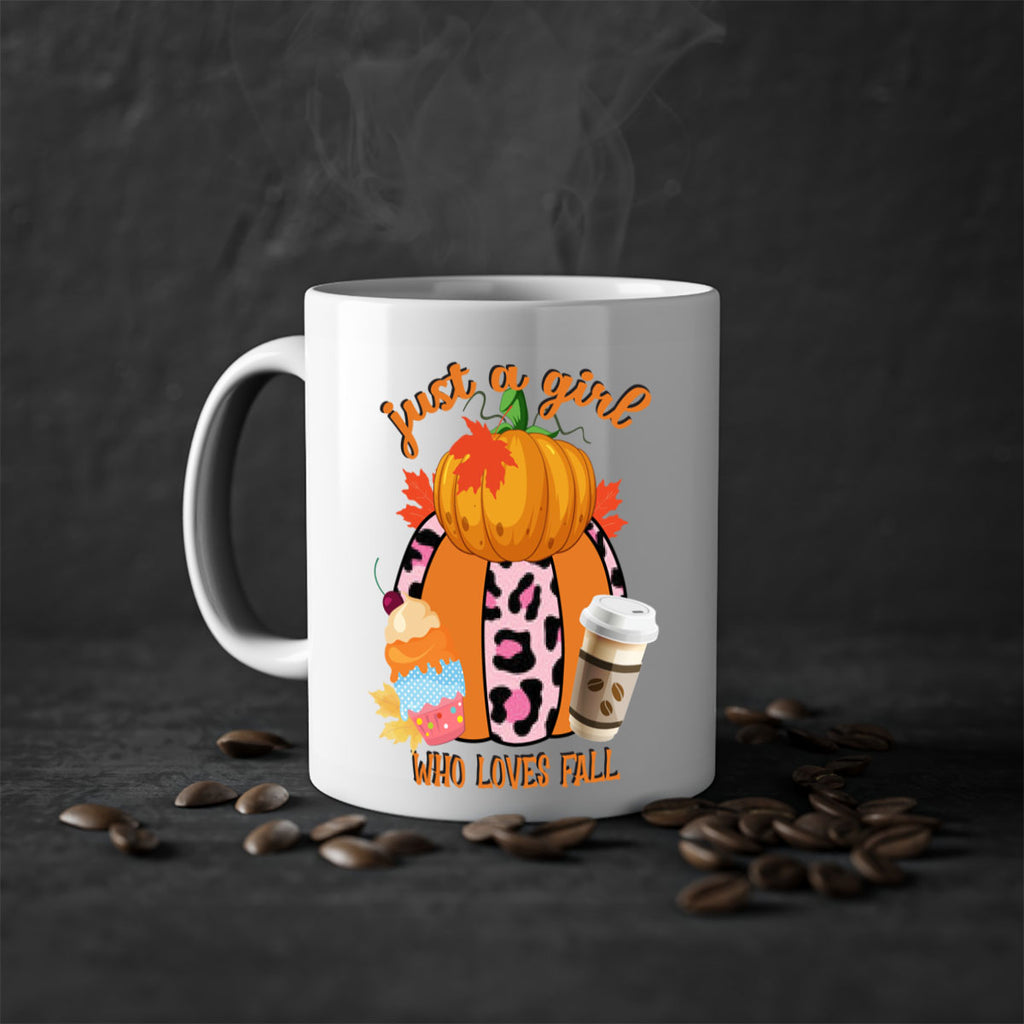 Just a Girl Who Loves Fall 383#- fall-Mug / Coffee Cup