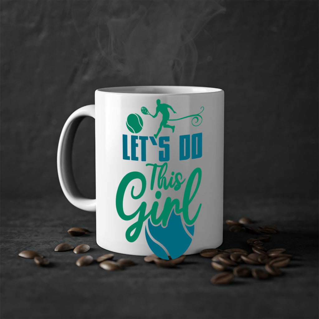 LetS Do This Girl 914#- tennis-Mug / Coffee Cup