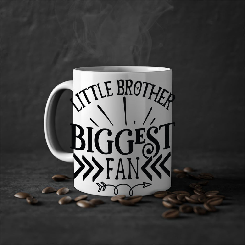 Little brother biggest fan 878#- tennis-Mug / Coffee Cup