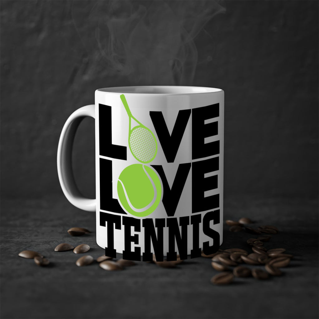 Live Love Tennis 799#- tennis-Mug / Coffee Cup