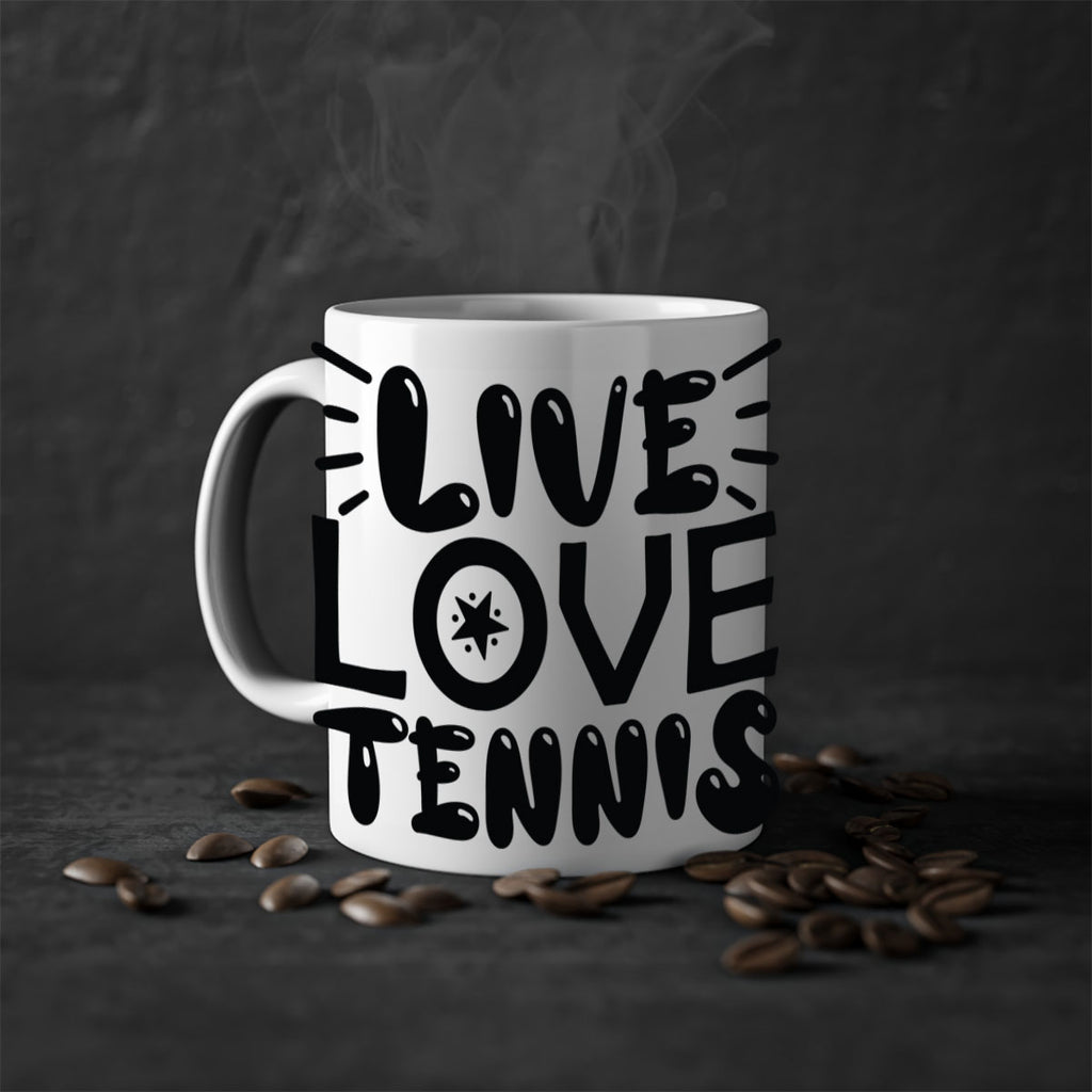 Live love Tennis 800#- tennis-Mug / Coffee Cup