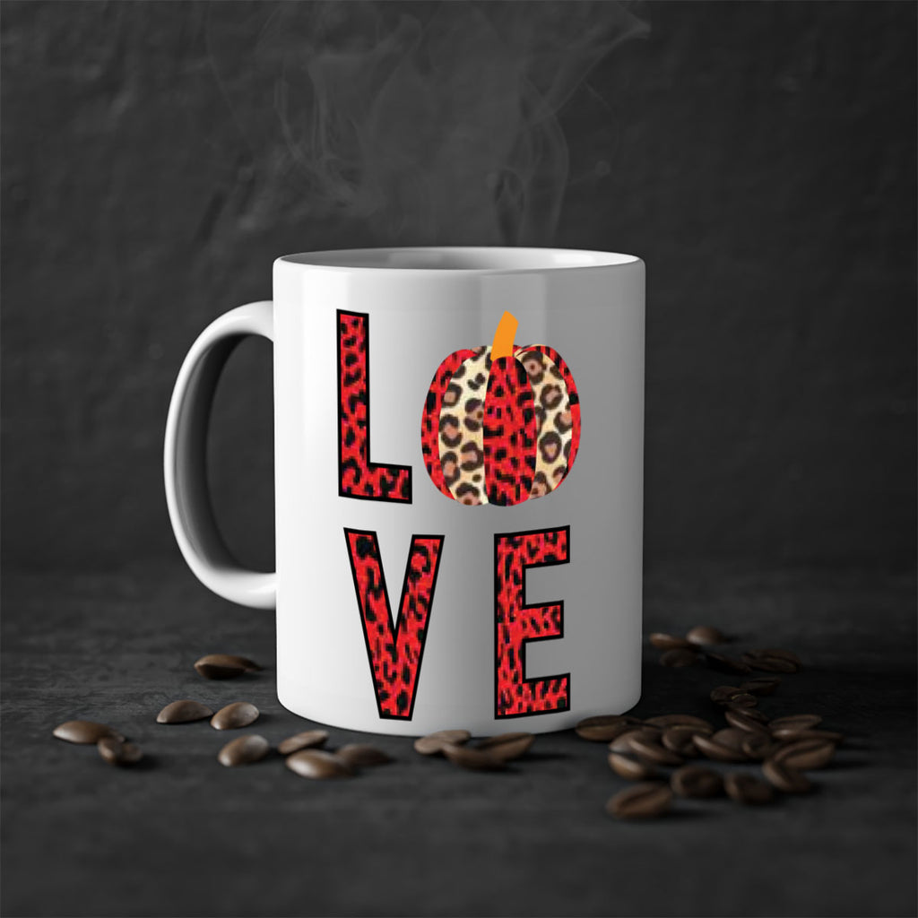 Love 408#- fall-Mug / Coffee Cup