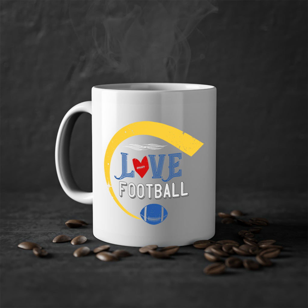 Love football 733#- football-Mug / Coffee Cup