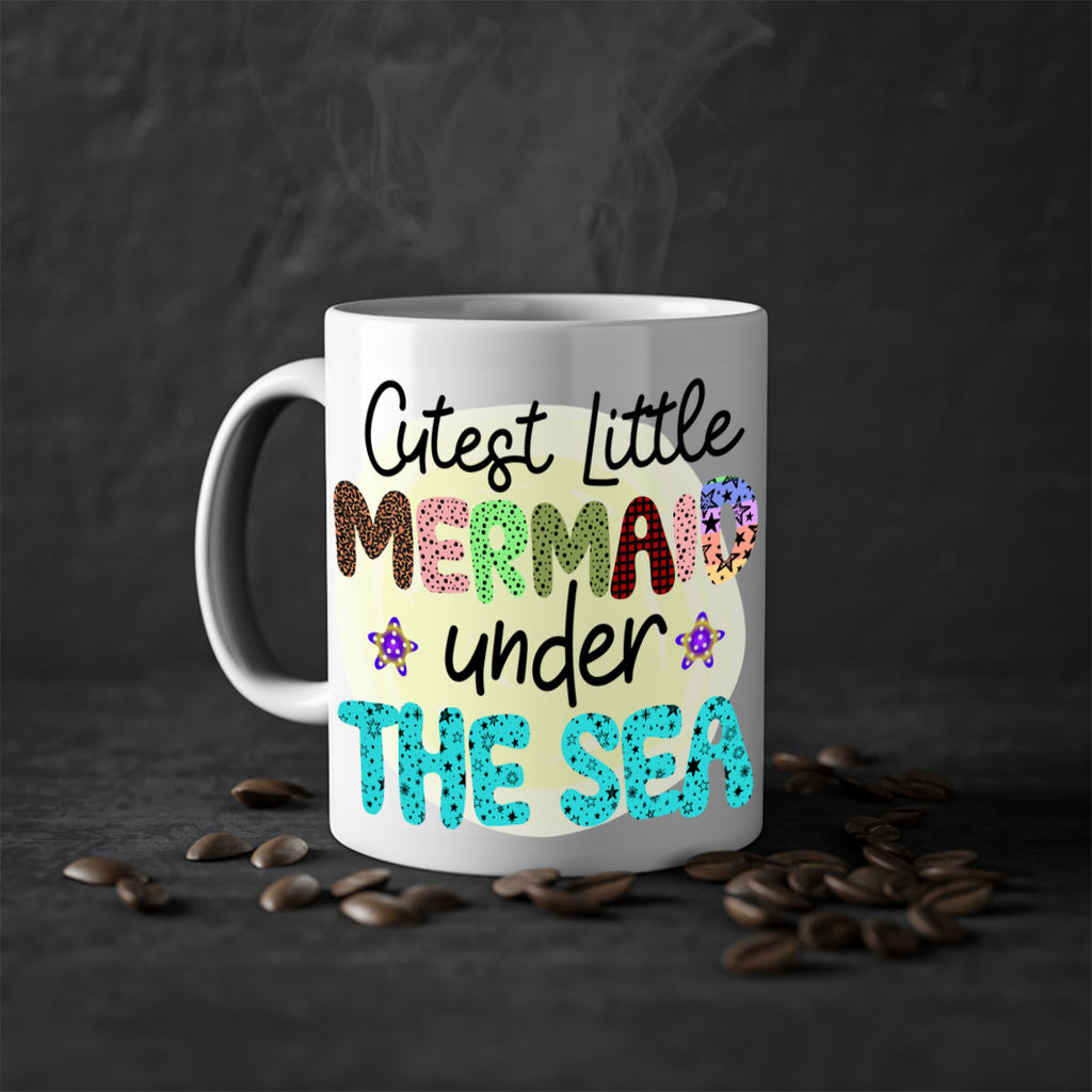 Mermaid Tshirt design 452#- mermaid-Mug / Coffee Cup