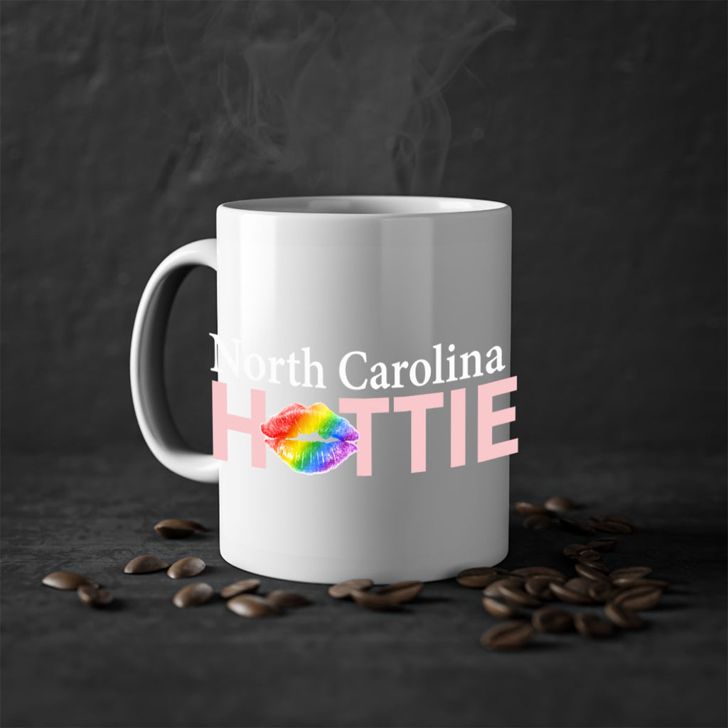 North Carolina Hottie with rainbow lips 84#- Hottie Collection-Mug / Coffee Cup